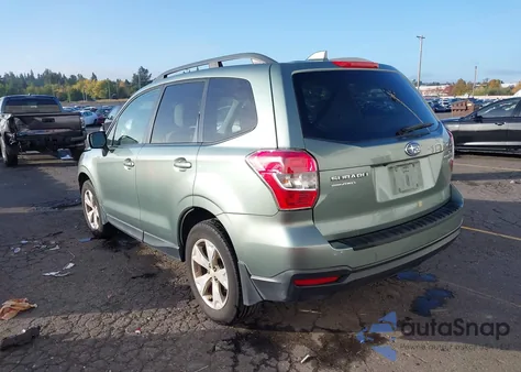 2016 Subaru Forester 2.5I Premium from USA, damaged, VIN JF2SJADC4GH434080